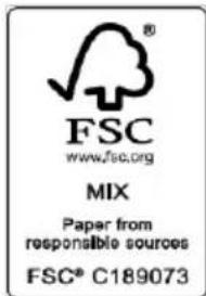 FSC www.fsc.org MIX Paper from responsible sources FSC® C189073