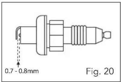 Full Boar FBT-3000 - Spark plug cleaning or replacing - 2