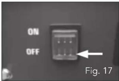 Full Boar FBT-3000 - Stopping the Generator - 1