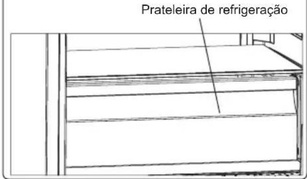 Prateleira de refrigeração