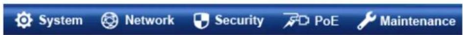 System Network Security PoE Maintenance