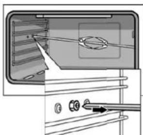 InAlto RU9EGB - Remove the rotary spit as follows: - 2