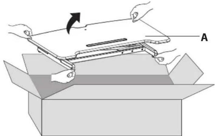 Mount-It! MI-15009 - Remove the Desk Converter from the Box - 2