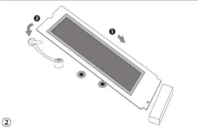 Diagram of a battery pack with labeled components and directional arrows indicating flow or movement