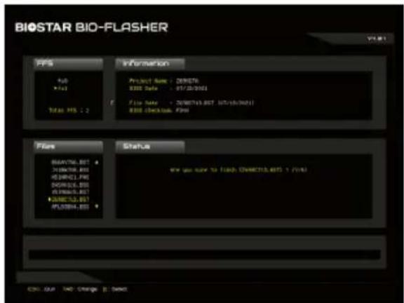 BIOSTAR BIO-FLASHER PF5 Information Sub Final Total PS: 2 Project Name: DELETE RDS Date: 07/18/2001 File Date: DATE:\2001\2001\2001\2001\2001\2001\2001\2001\2001\2001\2001\2001\2001 RDS checked PS Flare Status BEAYING_BT HINDIA_BT KONOCIF.PRE DAVID.CS.BSI ALABUC.SI KONOCIS.BSI APLOSA.BSI We you sure to link DIRECTA.BSI + (PS) CDO. Our NO Change P. Select