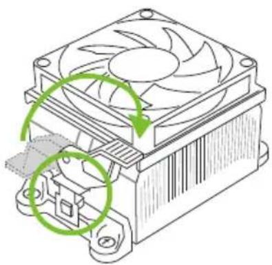 BIOSTAR A620MH AURORA - Install a Heatsink - 2