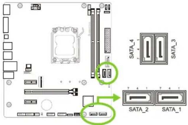 SATA_4 SATA_3 SATA_2 SATA_1