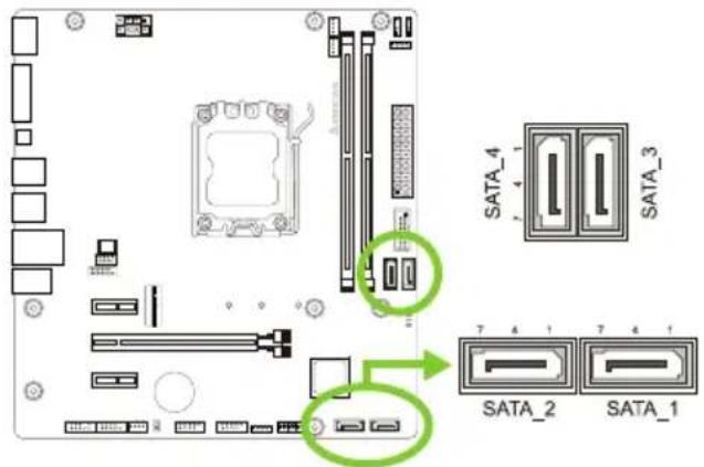 SATA_4 SATA_3 SATA_2 SATA_1