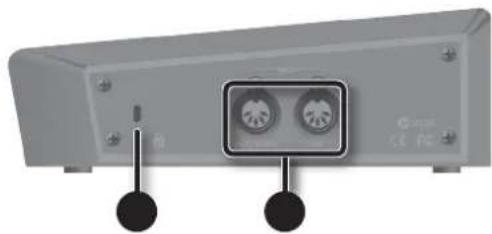 ROLAND VR-3EX - Rear Panel/Side Panel - 3
