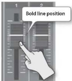 Bold line position