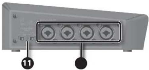 ROLAND VR-3EX - Rear Panel/Side Panel - 2