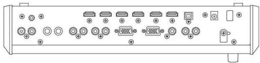 ROLAND VR-3EX - Dimensions - 1