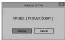 ROLAND VR-3EX - Backing Up - 2