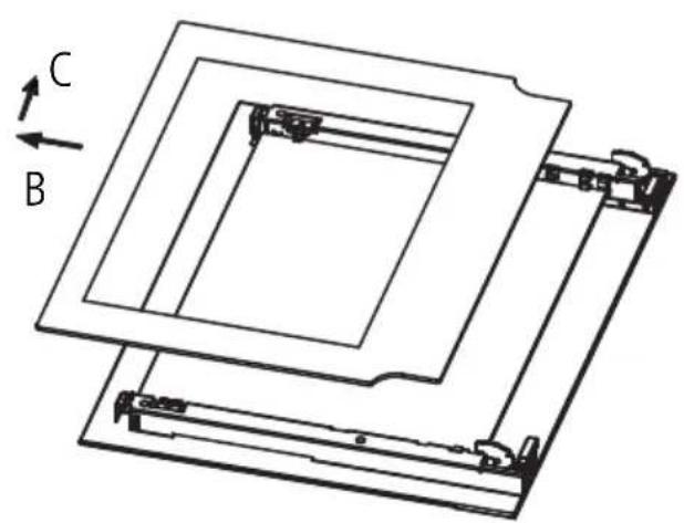 Caple C2101BG - REMOVING THE GLASS PANELS - 2