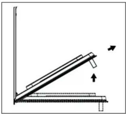 Caple C2101BG - REMOVING THE OVEN DOOR - 2