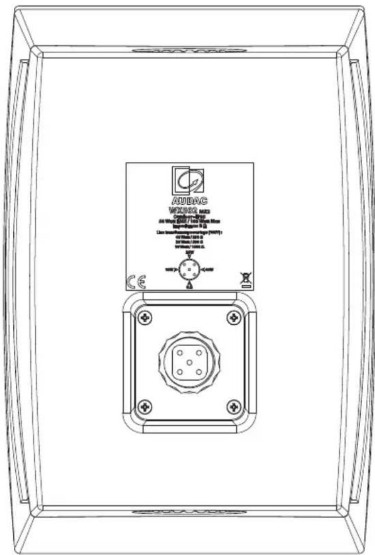 AUDAC WINDA M23 Air Wind 100/7.150 WINDA M23 Cap-Disgurn 8.6 Lower Insulation Package (PANF): 40 MHz 1000 x 40 MHz 1000 x 40 MHz 1000 x CE X Y Z