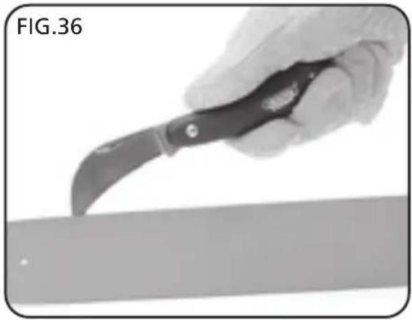 Draper CSP2625 - BAR MAINTENANCE (FIG.36) - 1