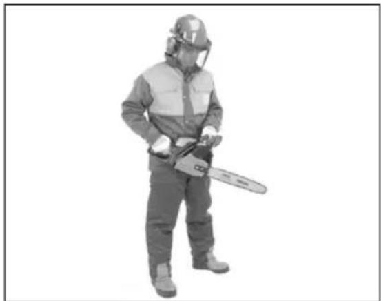 Draper D20 - HOLDING THE CHAINSAW (FIGS.11 - 12) - 2