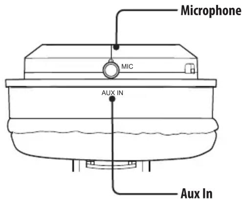 Microphone MIC AUX IN Aux In