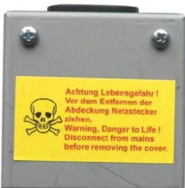Doepfer A-100 - Important safety notes - 1