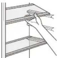 Cookology CFF1425050BK - Movable shelves - 1