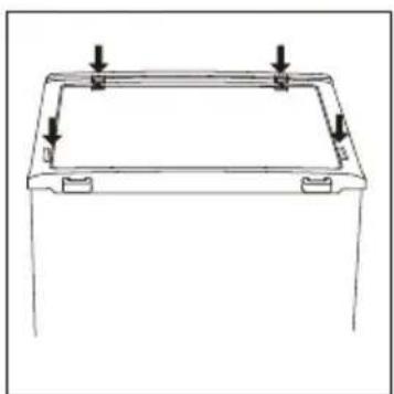 Cookology CFF1425050BK - Reverse Door - 5