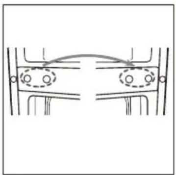 Cookology CFF1425050BK - Reverse Door - 2