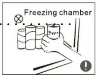 Freezing chamber Beer
