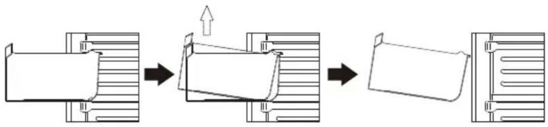 Cookology CFF2475050BK - Disassemble the bottom drawer - 3