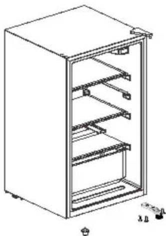 Cookology UCFR88WH - Door Right-Left Change (optional) - 8