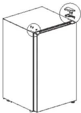 Cookology UCFR88WH - Door Right-Left Change (optional) - 5