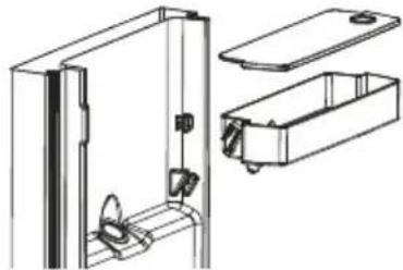 Cookology CTFRWD359X - Setting the humidity in the Crisper - 4