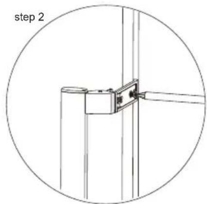 Cookology CTFRWD359X - Easy open handle installation - 2