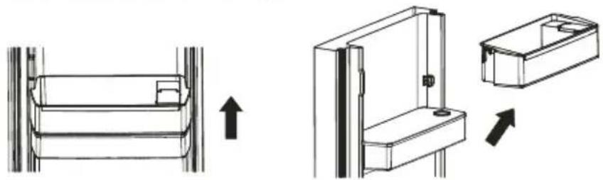 Cookology CTFRWD359X - Setting the humidity in the Crisper - 3