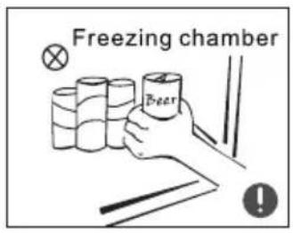 Freezing chamber Beer