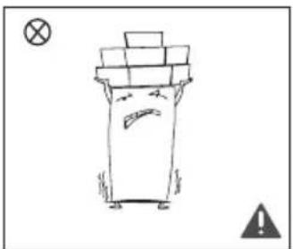 Cookology CTFR362WH - Warnings for using - 4