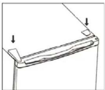 Cookology MFR42LKBK - Reverse Door - 5