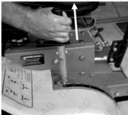 Baumr-AG 620ZRX - How to Change the Cutting Height - 1