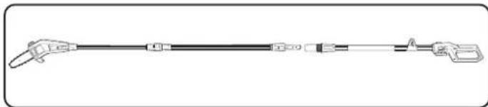 Ozito PXPPS-1820 - • Assembly with Extension Tube - 4
