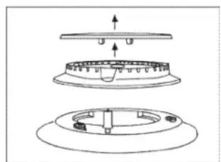 InAlto IU9EGB - After the replacement of the injectors, replace also the label of the type of gas - 1