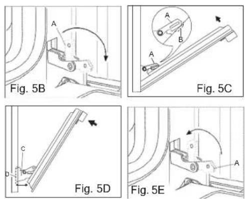 InAlto IU9EGB - Removal of oven door - 1