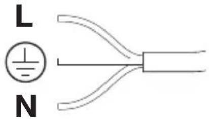 Pure electrical circuit lines without any symbols