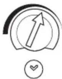 Simple graphic with a curved arrow and a checkmark inside a circle (no text or symbols)