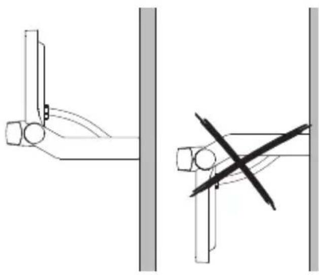 Technical line drawing of two mechanical joint assemblies with no visible text or symbols