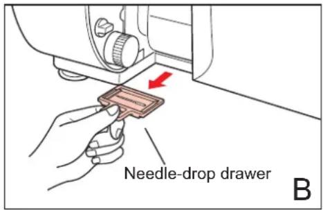 Needle-drop drawer B