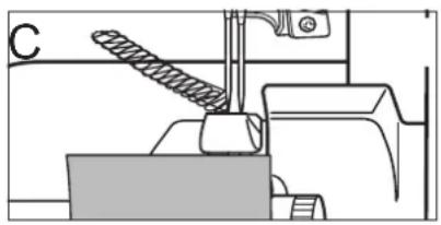 Technical line drawing of a mechanical assembly with no visible text or symbols