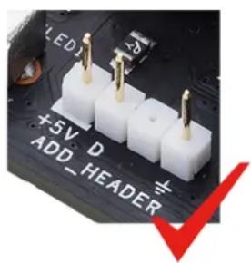 LED +5V D ADD_HEADER