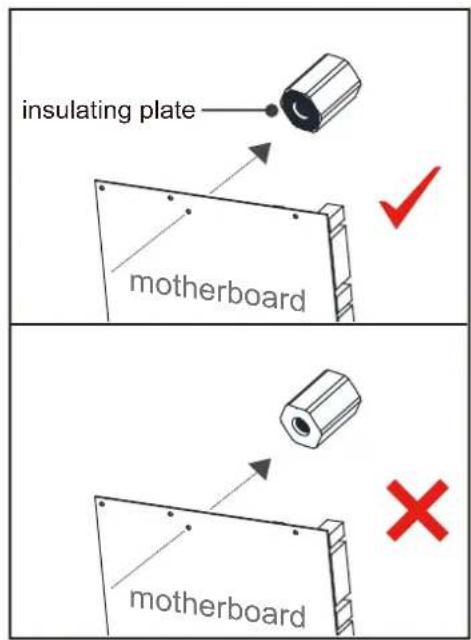 insulating plate motherboard motherboard