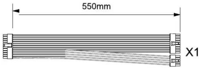 550mm X1