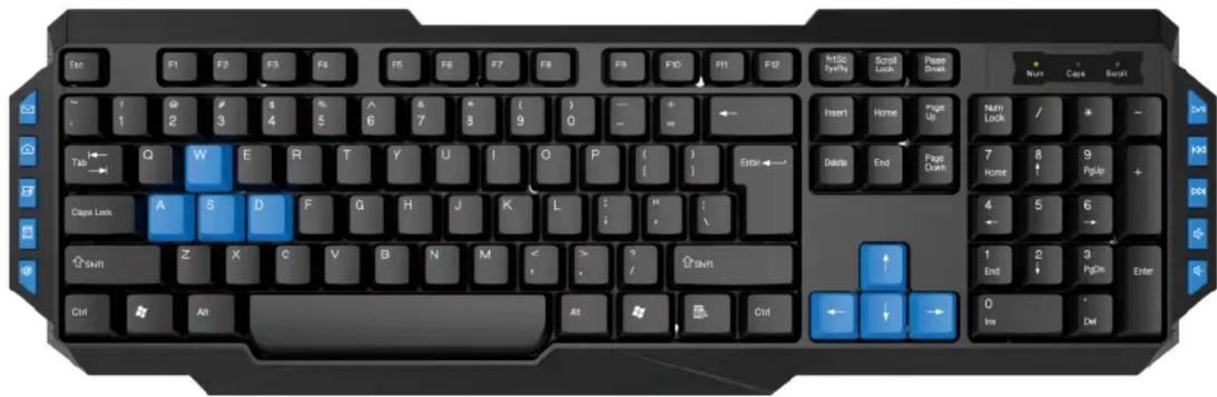 Eso P1 F2 F3 F4 F5 F6 F7 F8 F9 F10 P11 P12 MISC Byfly Scroll Lock Page Drink Nurse Caps Scroll Insert Home Page Up Null Lock / * - 7 Home ↑ 9 PsgUp + 4 End 2 3 PgOn Enter Shift Ctrl Alt Alt Ctrl Shift